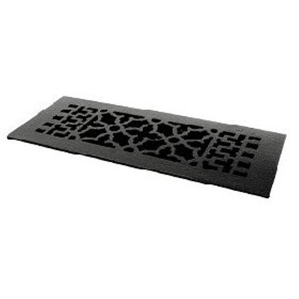 Acorn Mfg Acorn GR8BG-D Cast Iron Grille with Screws and Holes - Black GR8BG-D